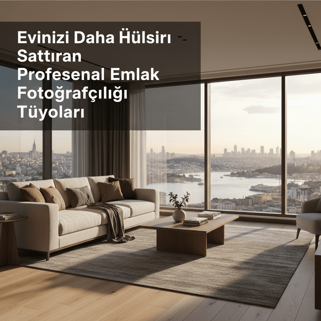 Evinizi Daha Hızlı Sattıran Profesyonel Emlak Fotoğrafçılığı Tüyoları