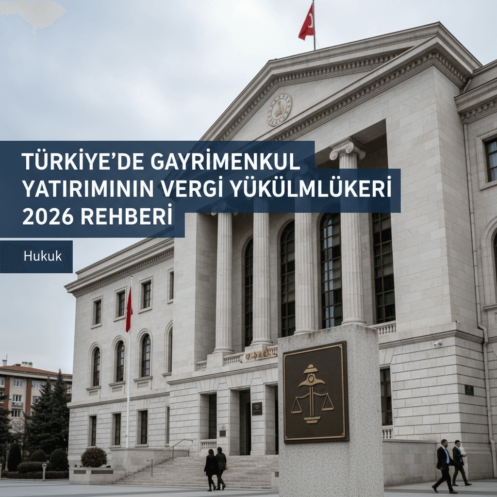 Türkiye'de Gayrimenkul Yatırımının Vergi Yükümlülükleri 2026 Rehberi