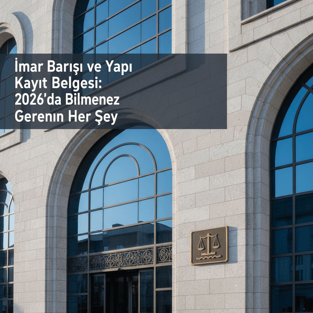 İmar Barışı ve Yapı Kayıt Belgesi: 2026'da Bilmeniz Gereken Her Şey