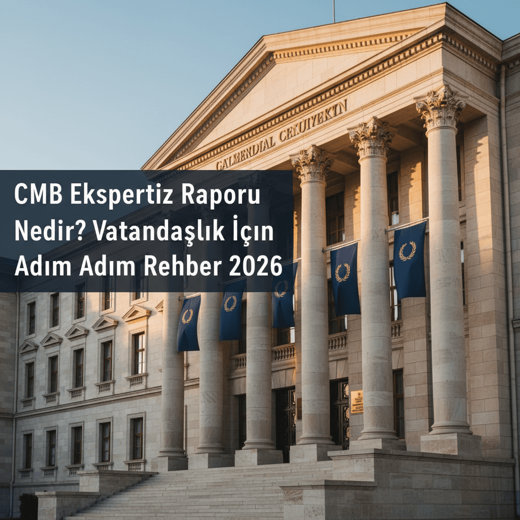 CMB Ekspertiz Raporu Nedir? Vatandaşlık İçin Adım Adım Rehber 2026