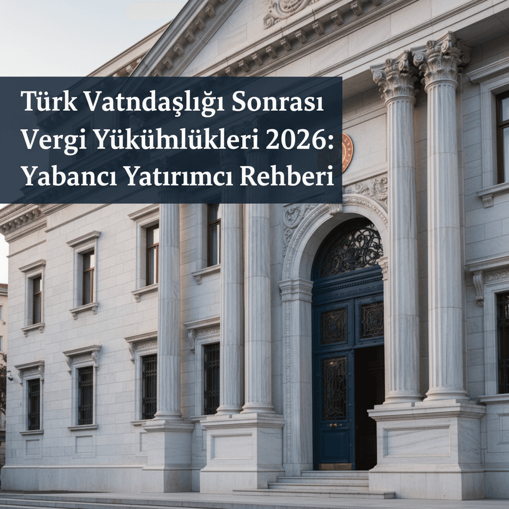 Türk Vatandaşlığı Sonrası Vergi Yükümlülükleri 2026: Yabancı Yatırımcı Rehberi
