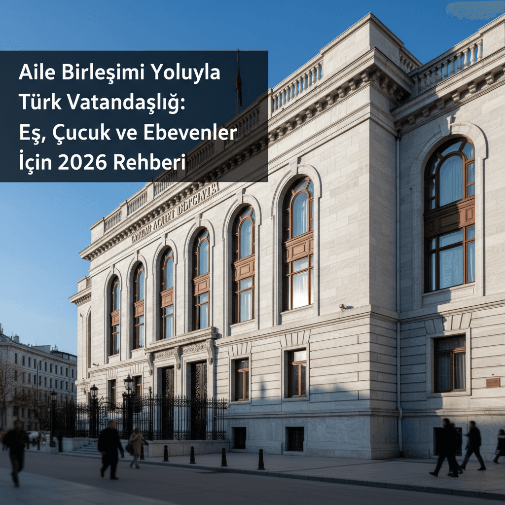 Aile Birleşimi Yoluyla Türk Vatandaşlığı: Eş, Çocuk ve Ebeveynler İçin 2026 Rehberi