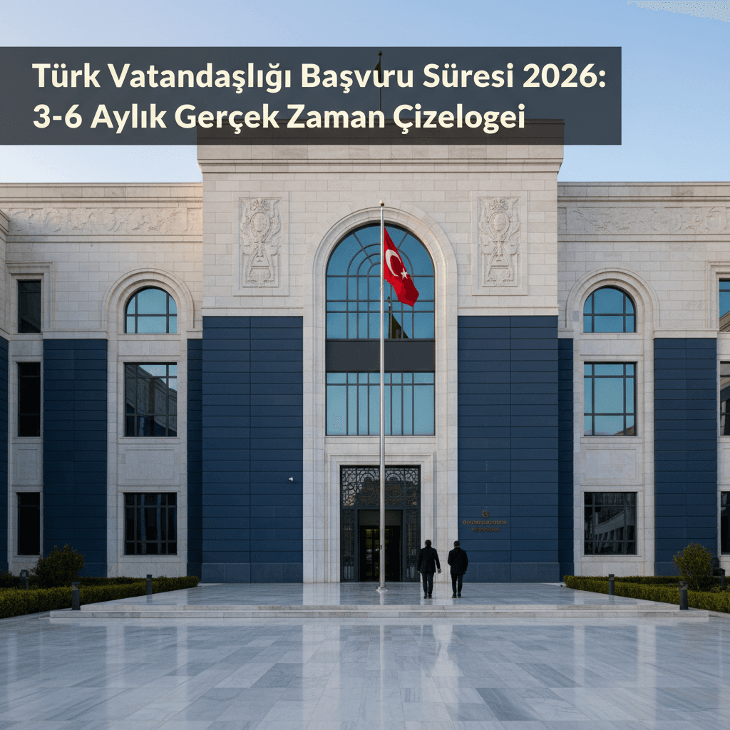 Türk Vatandaşlığı Başvuru Süresi 2026: 3-6 Aylık Gerçek Zaman Çizelgesi