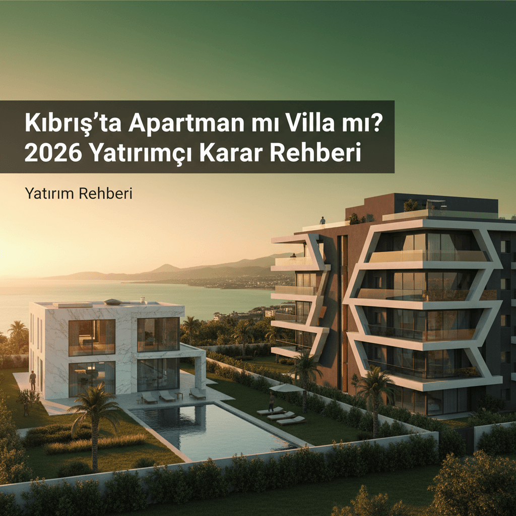Kıbrıs'ta Apartman mı Villa mı? 2026 Yatırımcı Karar Rehberi