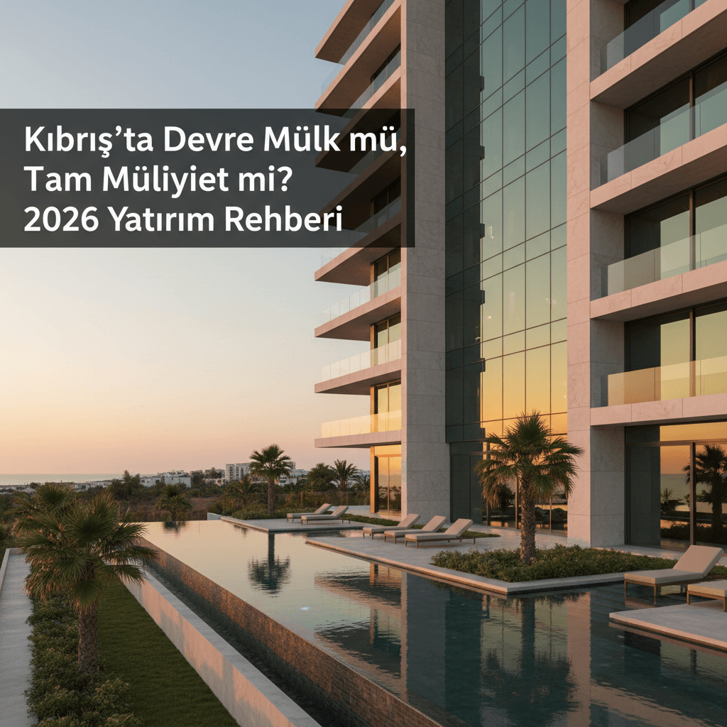 Kıbrıs'ta Devre Mülk mü, Tam Mülkiyet mi? 2026 Yatırım Rehberi