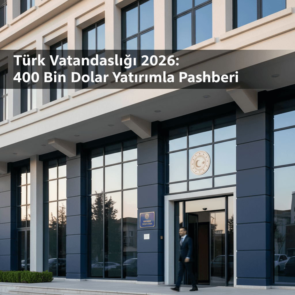 Türk Vatandaşlığı 2026: 400 Bin Dolar Yatırımla Pasaport Rehberi