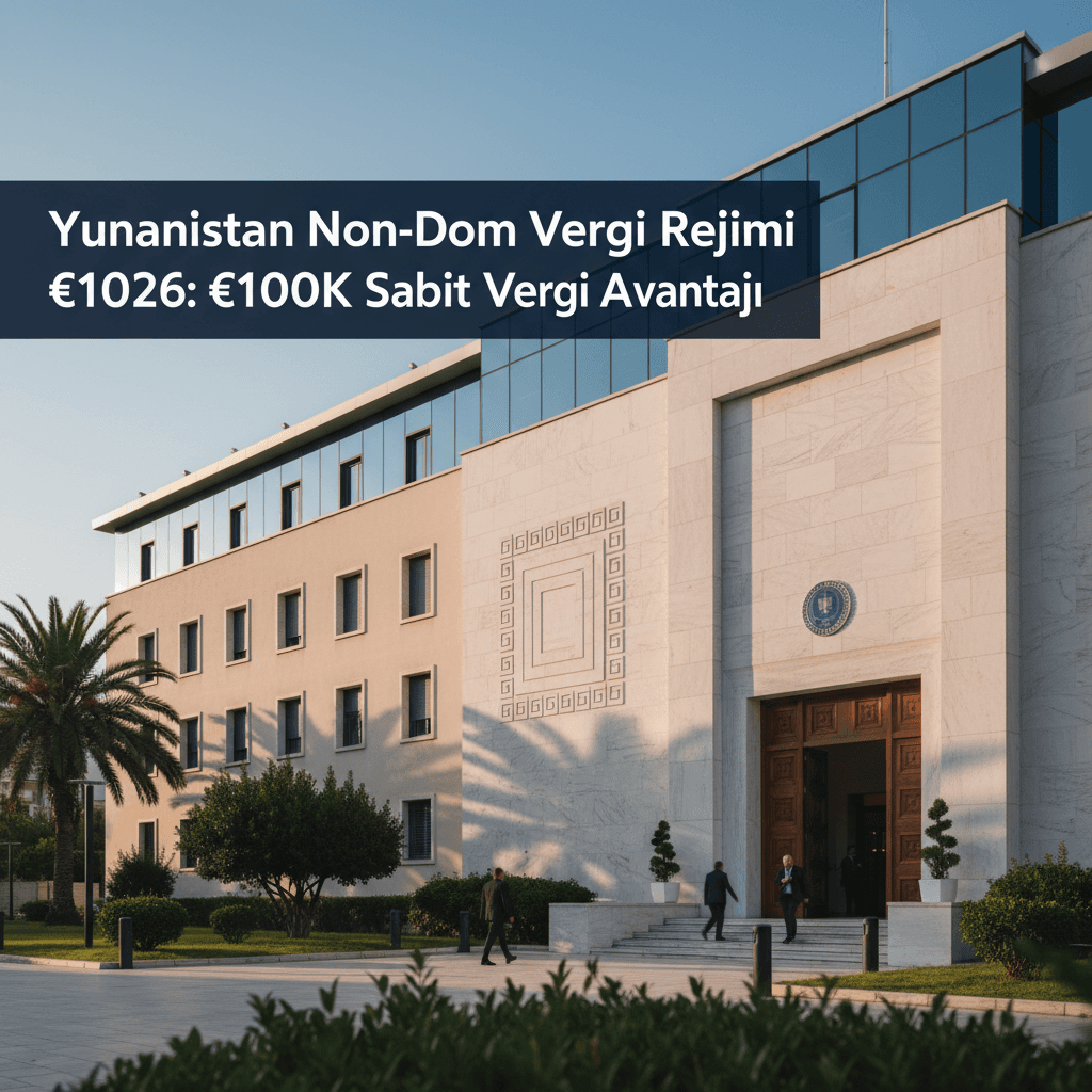 Yunanistan Non-Dom Vergi Rejimi 2026: €100K Sabit Vergi Avantajı