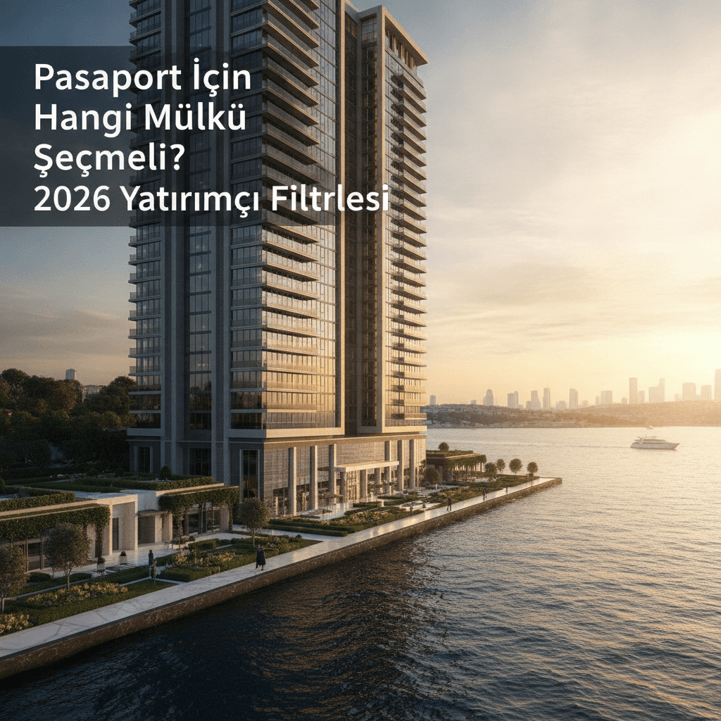 Pasaport İçin Hangi Mülkü Seçmeli? 2026 Yatırımcı Filtresi