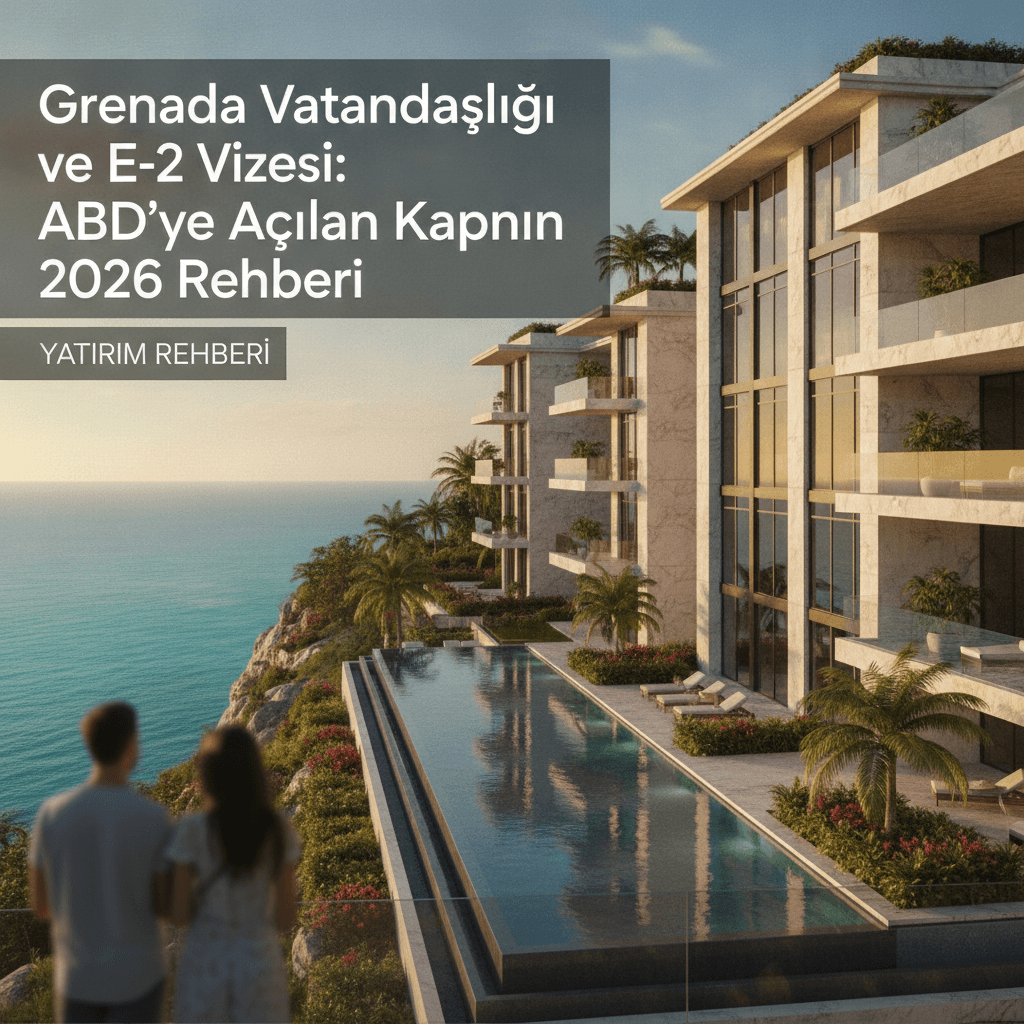 Grenada Vatandaşlığı ve E-2 Vizesi: ABD'ye Açılan Kapının 2026 Rehberi