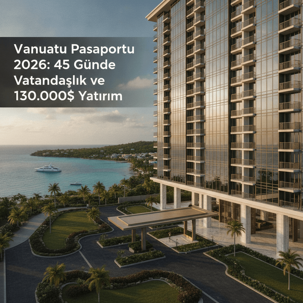 Vanuatu Pasaportu 2026: 45 Günde Vatandaşlık ve 130.000$ Yatırım