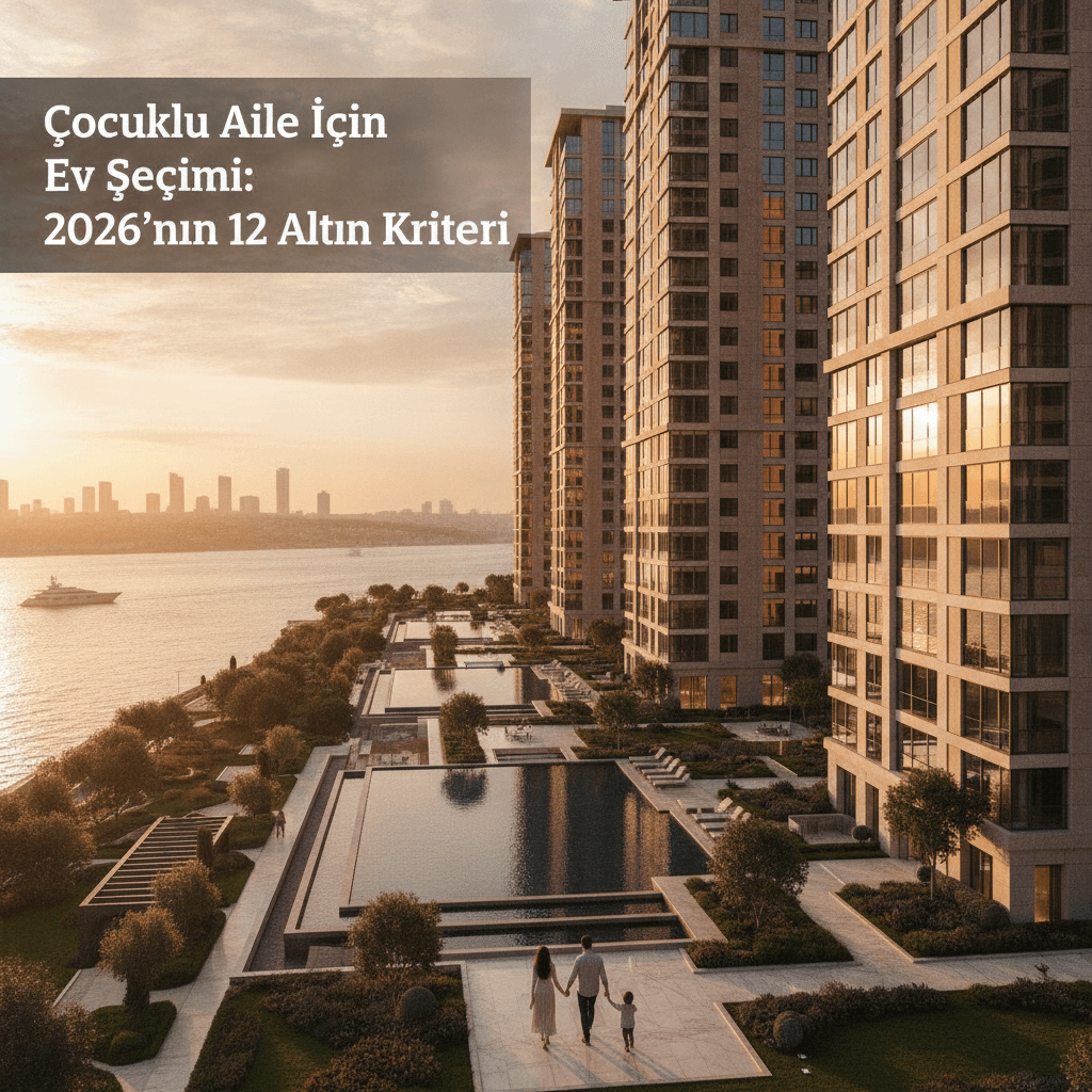Çocuklu Aile İçin Ev Seçimi: 2026'nın 12 Altın Kriteri
