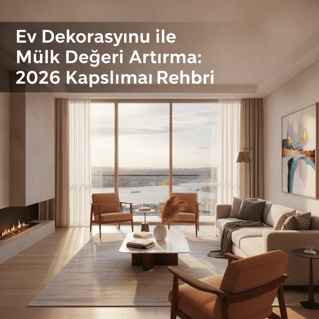 Ev Dekorasyonu ile Mülk Değeri Artırma: 2026 Kapsamlı Rehberi