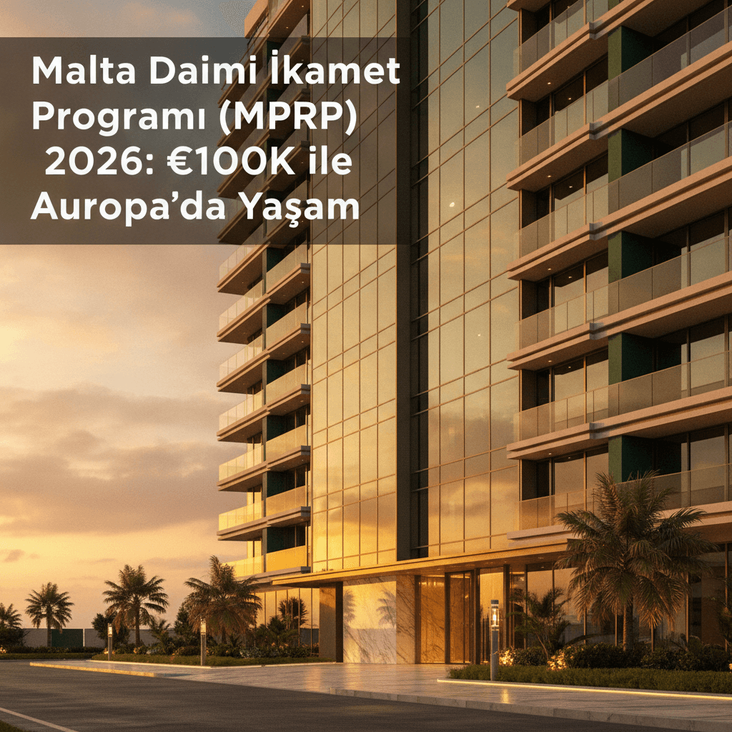 Malta Daimi İkamet Programı (MPRP) 2026: €100K ile Avrupa'da Yaşam