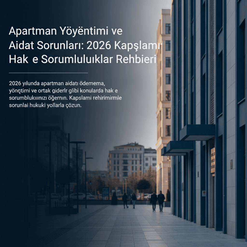 Apartman Yönetimi ve Aidat Sorunları: 2026 Kapsamlı Hak ve Sorumluluklar Rehberi