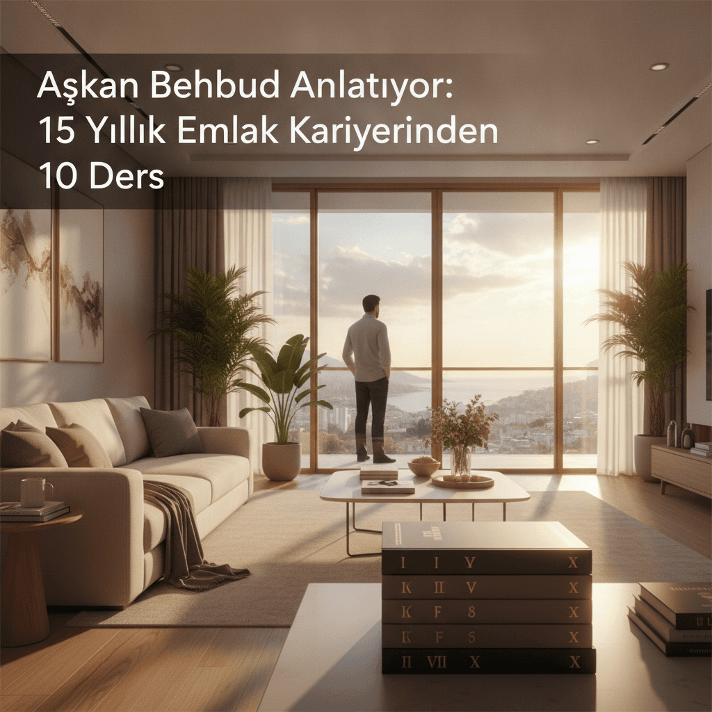 Aşkan Behbud Anlatıyor: 15 Yıllık Emlak Kariyerinden 10 Ders
