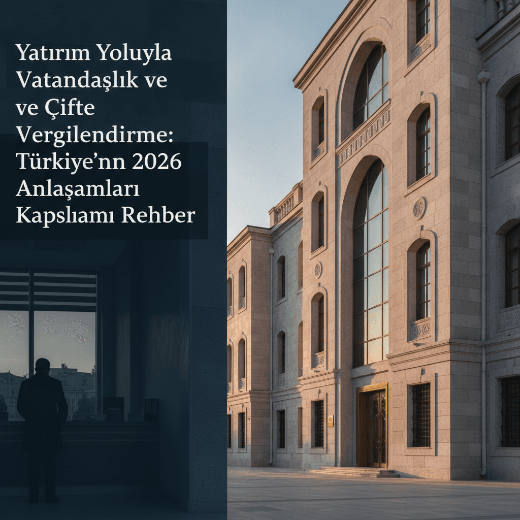 Yatırım Yoluyla Vatandaşlık ve Çifte Vergilendirme: Türkiye'nin 2026 Anlaşmaları Kapsamlı Rehber