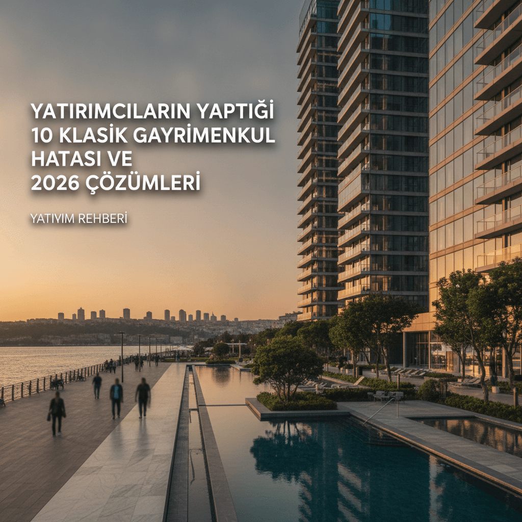 Yatırımcıların Yaptığı 10 Klasik Gayrimenkul Hatası ve 2026 Çözümleri