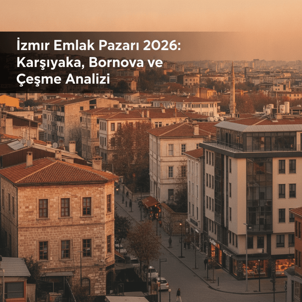 İzmir Emlak Pazarı 2026: Karşıyaka, Bornova ve Çeşme Analizi