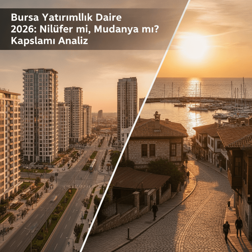 Bursa Yatırımlık Daire 2026: Nilüfer mi, Mudanya mı? Kapsamlı Analiz