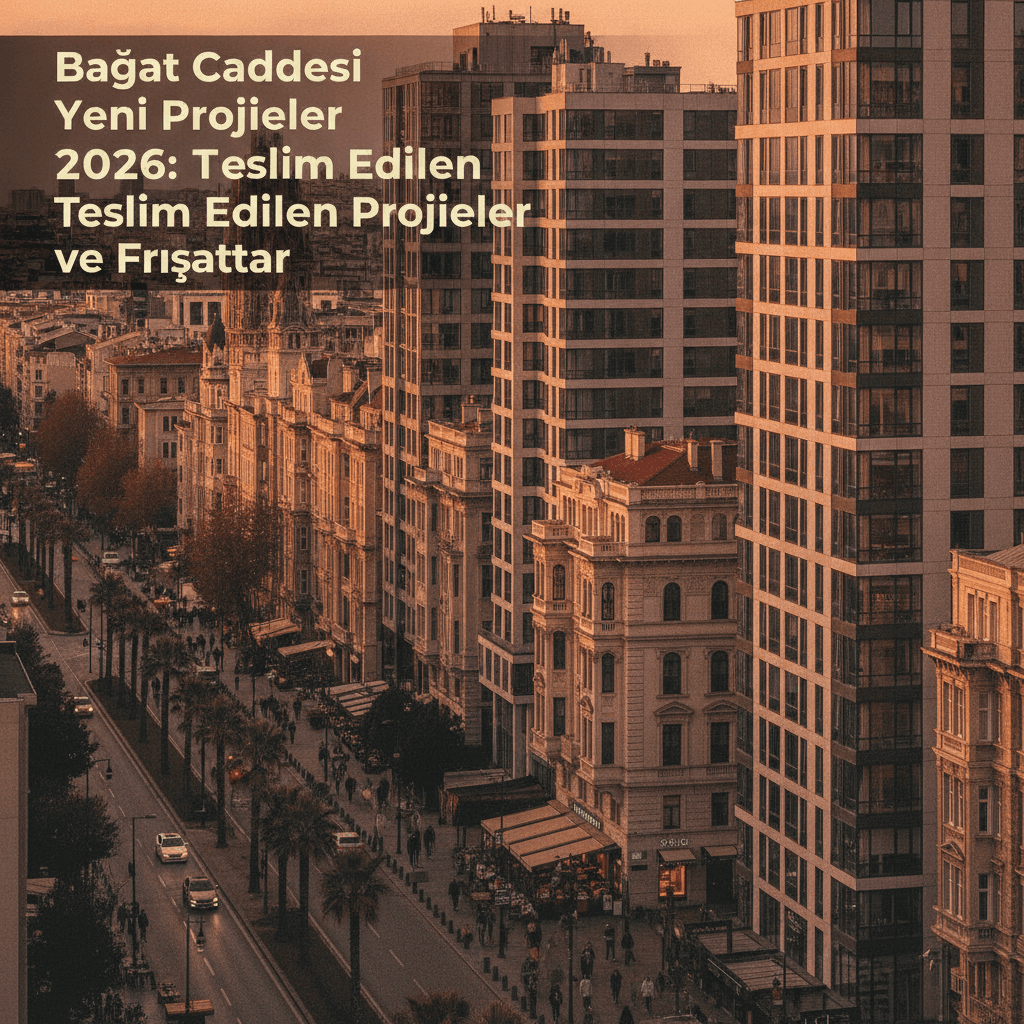 Bağdat Caddesi Yeni Projeler 2026: Teslim Edilen Projeler ve Fırsatlar
