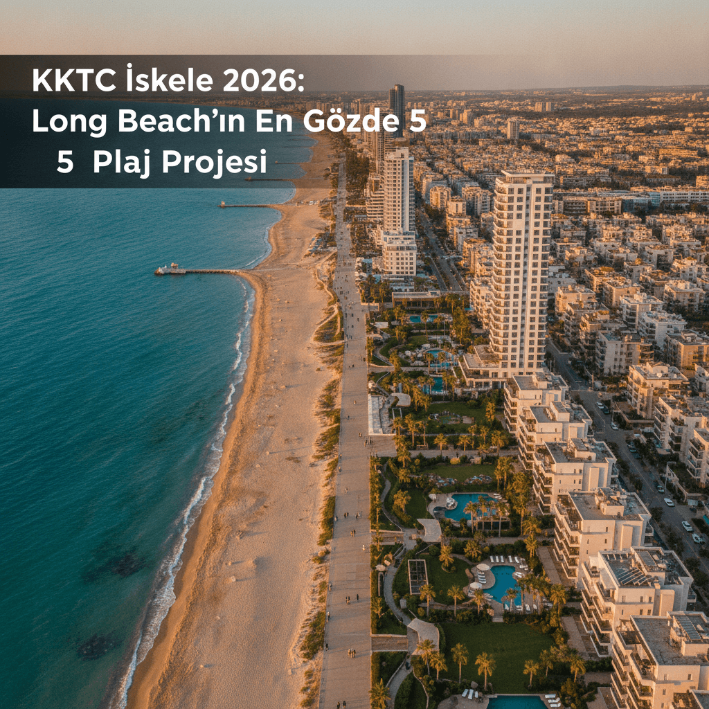 KKTC İskele 2026: Long Beach'in En Gözde 5 Plaj Projesi