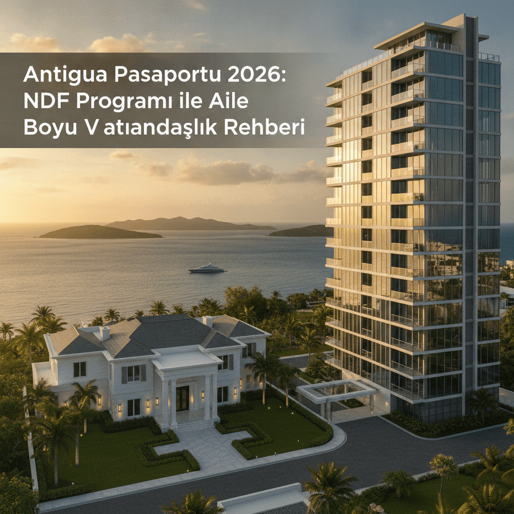 Antigua Pasaportu 2026: NDF Programı ile Aile Boyu Vatandaşlık Rehberi