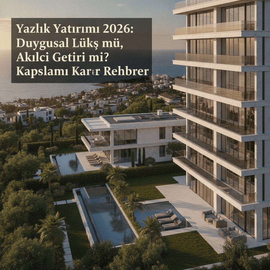 Yazlık Yatırımı 2026: Duygusal Lüks mü, Akılcı Getiri mi? Kapsamlı Karar Rehberi
