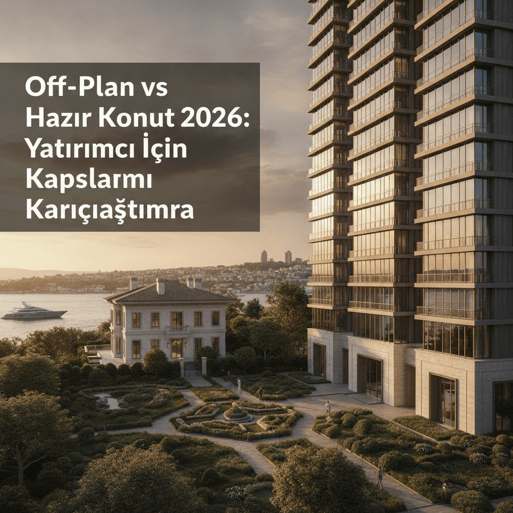 Off-Plan vs Hazır Konut 2026: Yatırımcı İçin Kapsamlı Karşılaştırma