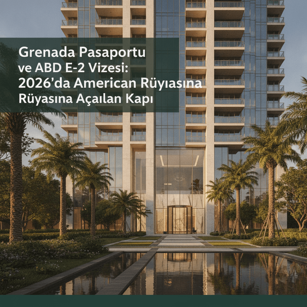 Grenada Pasaportu ve ABD E-2 Vizesi: 2026'da Amerikan Rüyasına Açılan Kapı