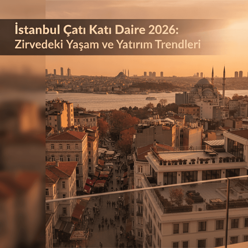 İstanbul Çatı Katı Daire 2026: Zirvedeki Yaşam ve Yatırım Trendleri