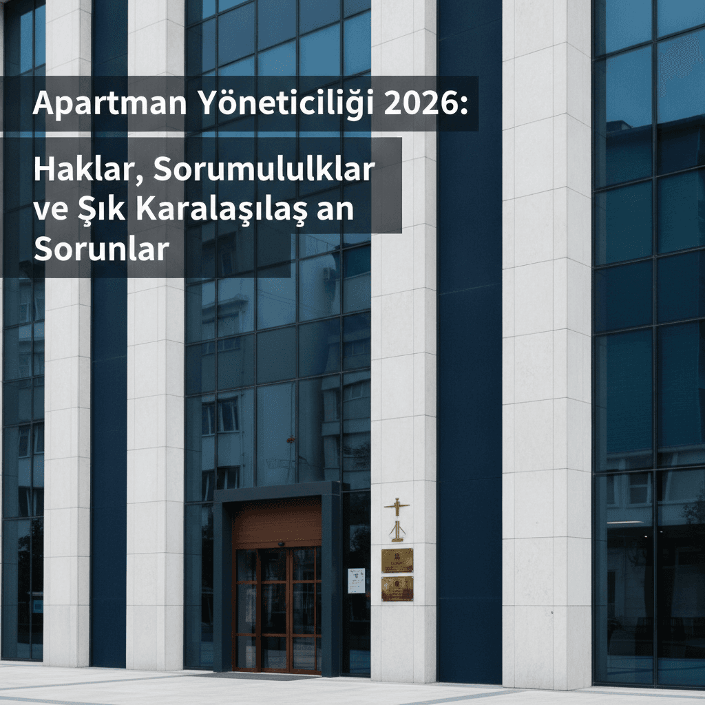 Apartman Yöneticiliği 2026: Haklar, Sorumluluklar ve Sık Karşılaşılan Sorunlar