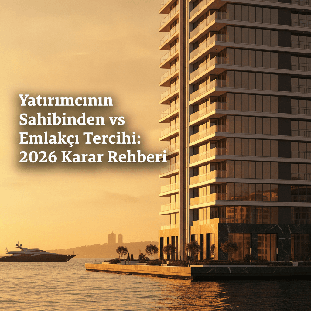 Yatırımcının Sahibinden vs Emlakçı Tercihi: 2026 Karar Rehberi