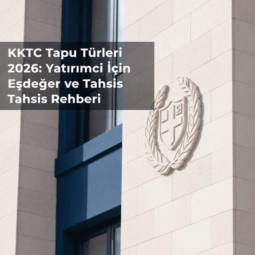 KKTC Tapu Türleri 2026: Yatırımcı İçin Eşdeğer ve Tahsis Rehberi