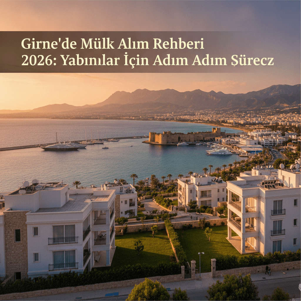 Girne'de Mülk Alım Rehberi 2026: Yabancılar İçin Adım Adım Süreç