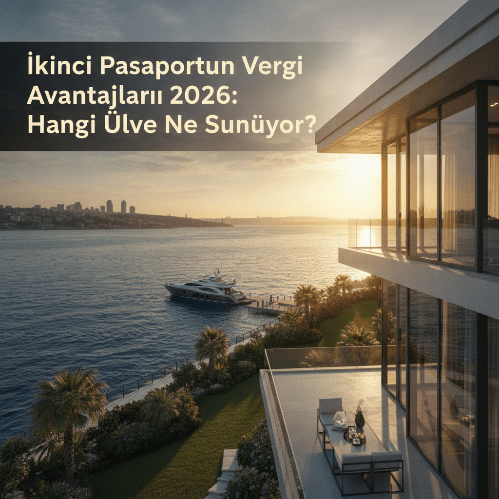 İkinci Pasaportun Vergi Avantajları 2026: Hangi Ülke Ne Sunuyor?