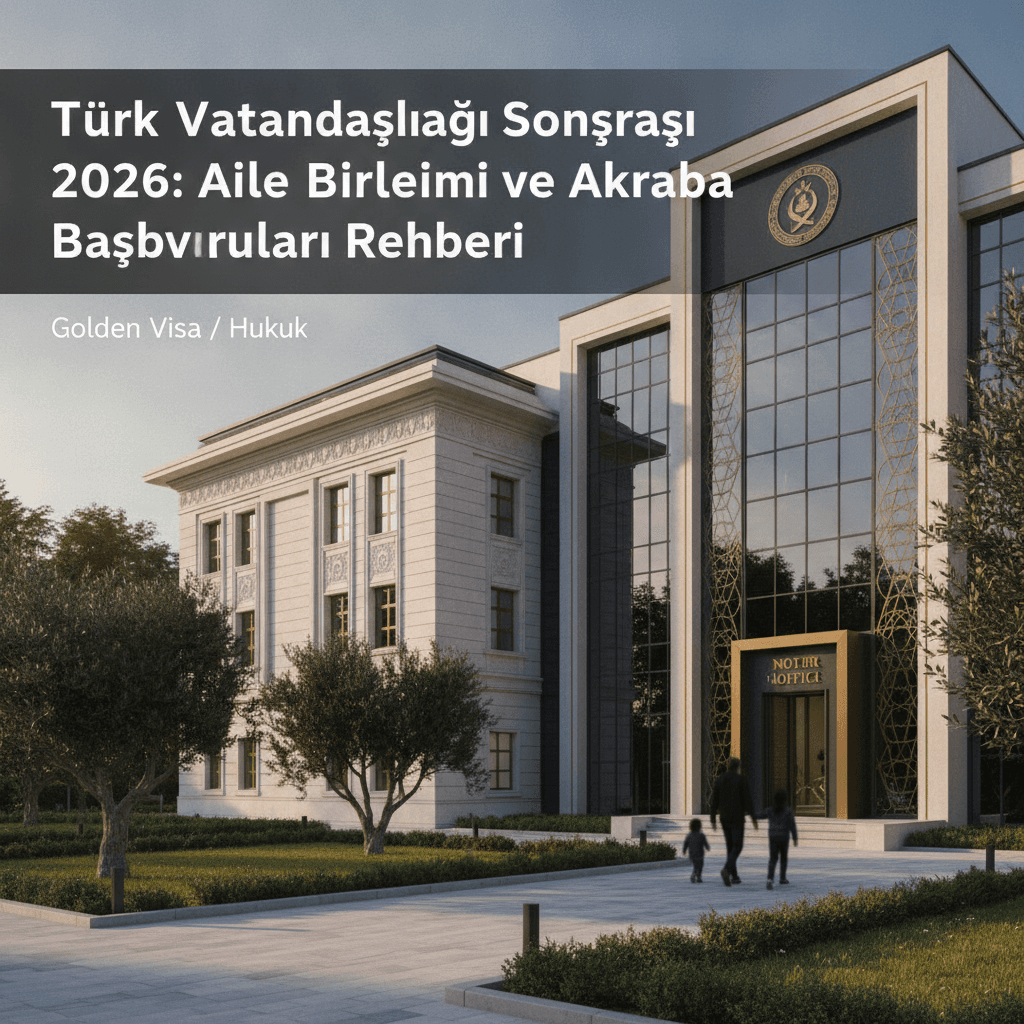 Türk Vatandaşlığı Sonrası 2026: Aile Birleşimi ve Akraba Başvuruları Rehberi