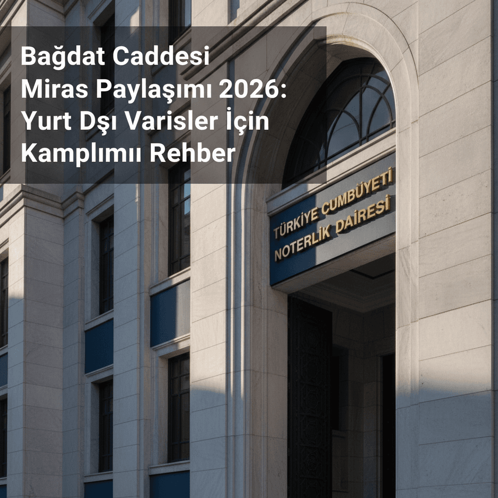 Bağdat Caddesi Miras Paylaşımı 2026: Yurt Dışı Varisler İçin Kapsamlı Rehber