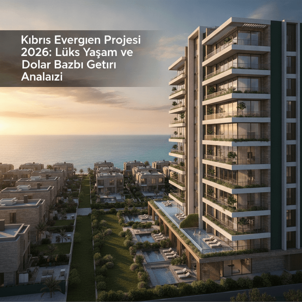 Kıbrıs Evergreen Projesi 2026: Lüks Yaşam ve Dolar Bazlı Getiri Analizi