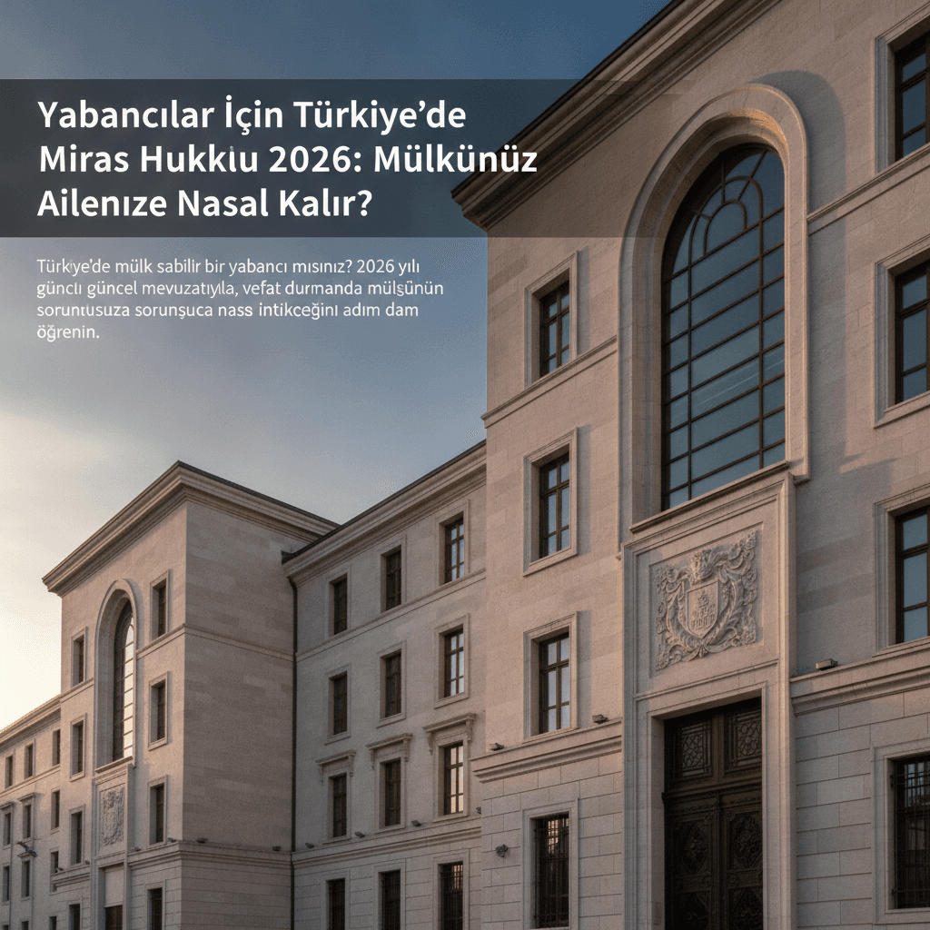 Yabancılar İçin Türkiye'de Miras Hukuku 2026: Mülkünüz Ailenize Nasıl Kalır?