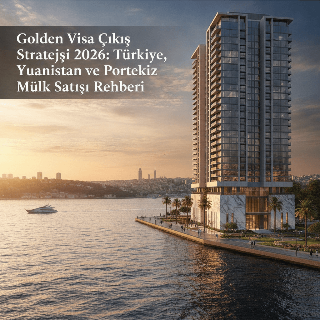 Golden Visa Çıkış Stratejisi 2026: Türkiye, Yunanistan ve Portekiz Mülk Satışı Rehberi