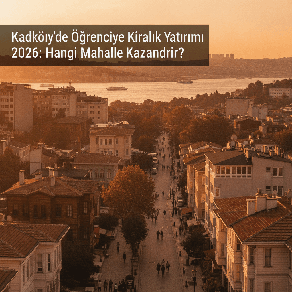 Kadıköy'de Öğrenciye Kiralık Yatırımı 2026: Hangi Mahalle Kazandırır?